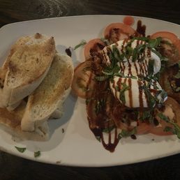 Caprese plate appetizer