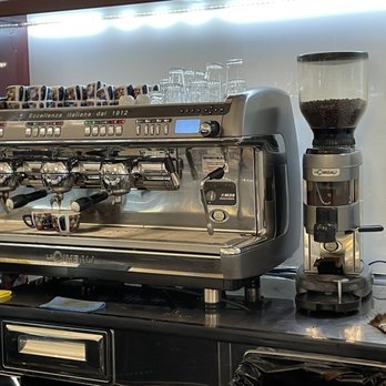 Regoli - Espresso machine and grinder. - Patisserie/Cake Shop Near Me - Rome, RM Regoli - Espresso machine and grinder. - Patisserie/Cake Shop Near Me - Rome, RM