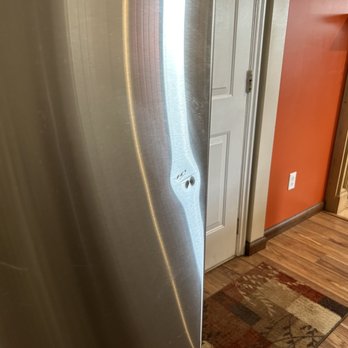 Miracle Movers - Another dent in my fridge - Movers Near Me - Salt Lake City, Utah