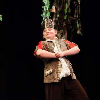 Play On! Studios - Posing like a prince for the Musical Theater Camp show - Drama Schools Near Me - New York, New York