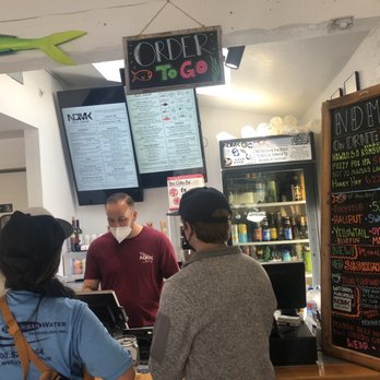 NDMK Fish House - Ordering station - Sushi Bars Near Me - Avalon, California