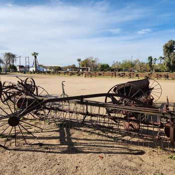 Sahuaro Ranch Park - Old farm equipment - Parks Near Me - Glendale, Arizona