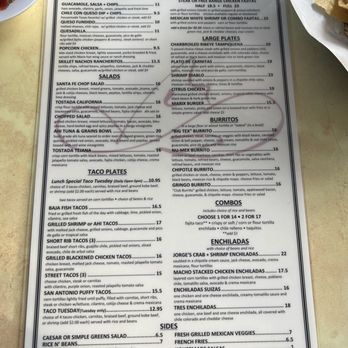 Marix Tex Mex Cafe - Menu - Tex-Mex Near Me - West Hollywood, California