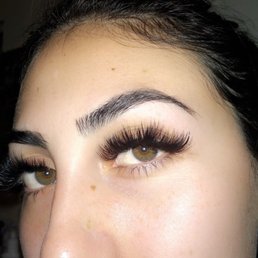 Mega volume lashes done by Lauren Mega volume lashes done by Lauren