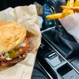 Double with LTOP and awesome fries Double with LTOP and awesome fries