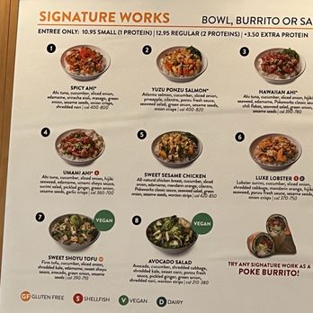 Pokeworks - Signature menu for the indecisive - Hawaiian Near Me - Katy, Texas