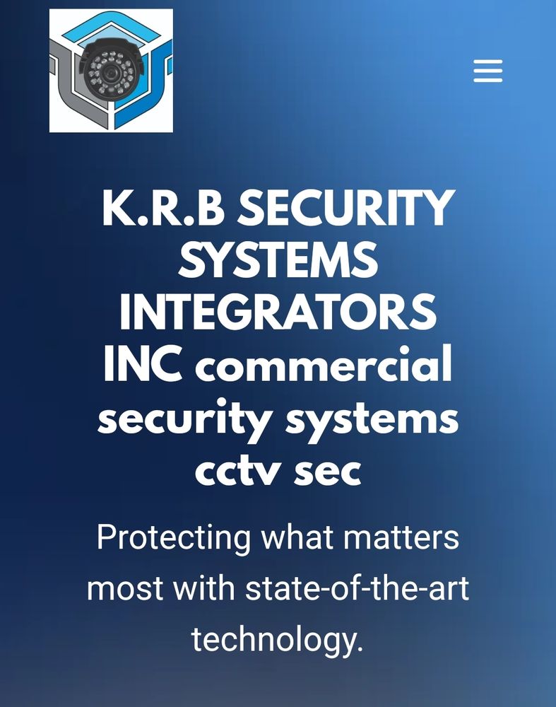 K.R.B SECURITY SYSTEMS INTEGRATORS INC Updated September 2024 2019