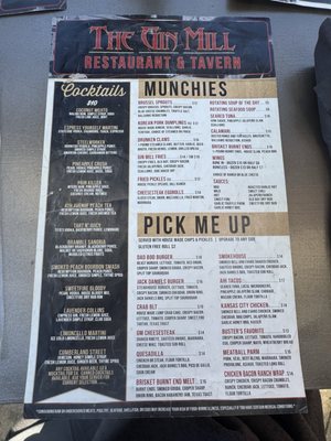 Menu photo 1 Lebanon Gin Mill Lebanon, PA Menu photo 1 Lebanon Gin Mill Lebanon, PA