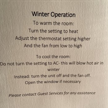 Hilton Albany - The notice in the room under the AC unit. Nice huh? - Hotels Near Me - Albany, New York Hilton Albany - The notice in the room under the AC unit. Nice huh? - Hotels Near Me - Albany, New York