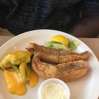Jedi's Garden - Ocean perch with fries - Greek Near Me - Griffith, Indiana
