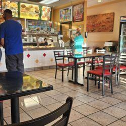 Order at the counter