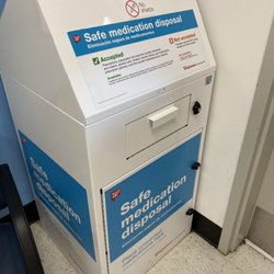 Walgreens - Expired medication box is located in the pharmacy area