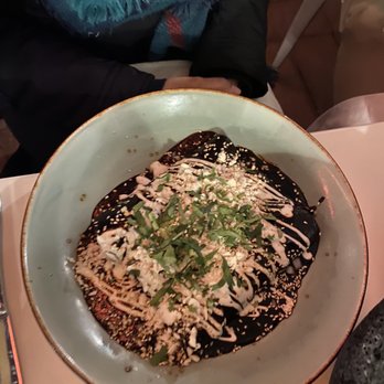 Fonda Park Slope - Enchiladas de Mole Negro Oaxaqueno - Mexican Near Me - Brooklyn, New York Fonda Park Slope - Enchiladas de Mole Negro Oaxaqueno - Mexican Near Me - Brooklyn, New York