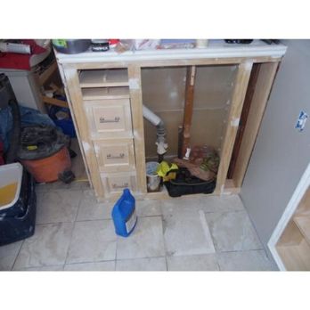 Custom Contract & Design - In process bathroom remodel - General Contractors Near Me Custom Contract & Design - In process bathroom remodel - General Contractors Near Me