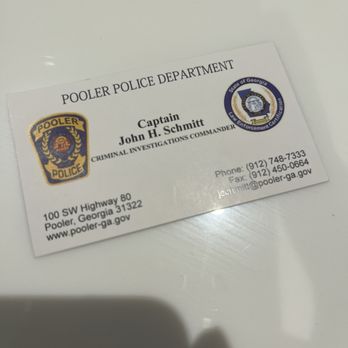 Pooler City Police Department - Police Departments Near Me - Pooler, Georgia Pooler City Police Department - Police Departments Near Me - Pooler, Georgia