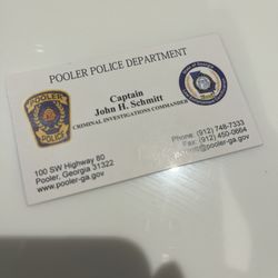 Pooler City Police Department