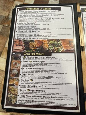 Menu photo 2 Texas Grill 49 Houston, TX