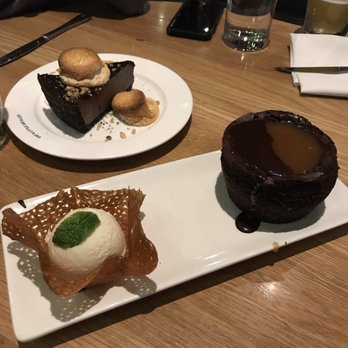 Earls Kitchen + Bar - Toffee pudding with ice cream and s'mores cheesecake - Cocktail Bars Near Me - Denver, Colorado Earls Kitchen + Bar - Toffee pudding with ice cream and s'mores cheesecake - Cocktail Bars Near Me - Denver, Colorado