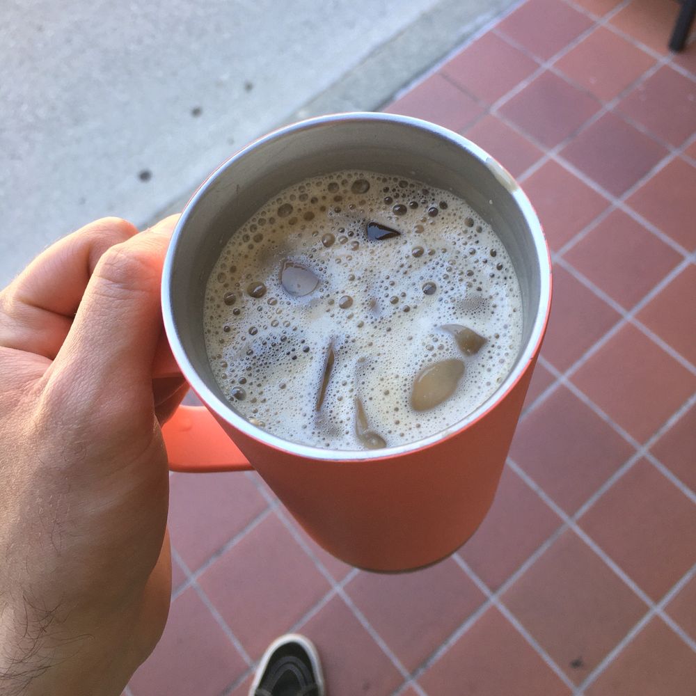 Okinawa pearl milk tea Okinawa pearl milk tea