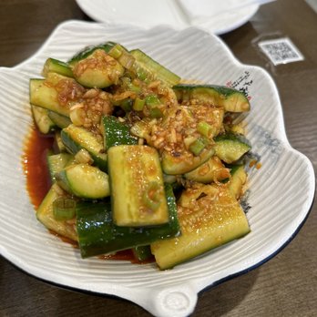 Sichuan Cuisine - Cucumber with Spicy Garlic Sauce - Asian Fusion Near Me - Watertown, Massachusetts Sichuan Cuisine - Cucumber with Spicy Garlic Sauce - Asian Fusion Near Me - Watertown, Massachusetts