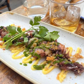 Foreign Cinema - Grilled Monterey Calamari - Breakfast & Brunch Near Me - San Francisco, California