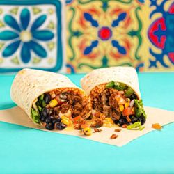 Más Veggies Vegan Taqueria - Tejano Burrito