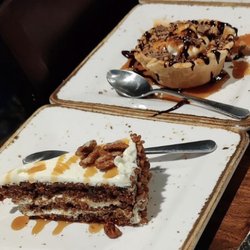 Lakeside Kitchen - Carrot cake and peanut butter pie.