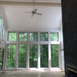 Stained and refinished floors