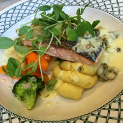 The Loft - Salmon dinner. Not bad.