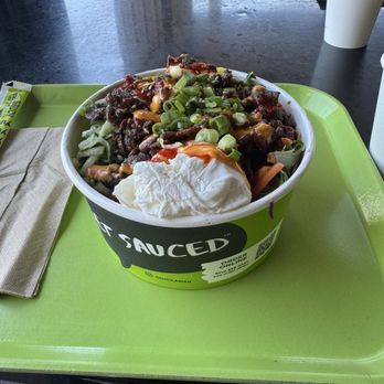 Saucy Asian - Emeryville - Beef BIBIMBAP - Asian Fusion Near Me - Emeryville, California