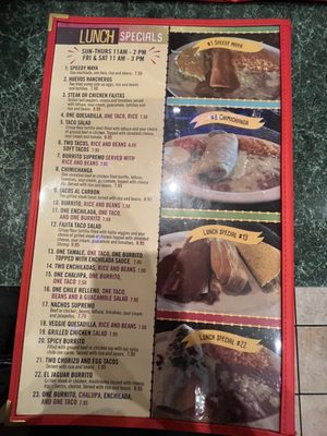 Menu photo 7 Maya Mexican Restaurant Homewood, AL