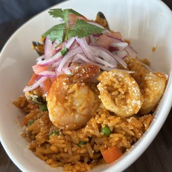 Bravos Kitchen - Arroz con Mariscos - Peruvian Near Me - Fort Worth, Texas Bravos Kitchen - Arroz con Mariscos - Peruvian Near Me - Fort Worth, Texas