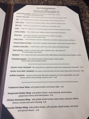Menu photo 2 Quattro Hopkinton, MA Menu photo 2 Quattro Hopkinton, MA