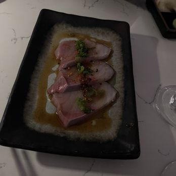 Aburi Sushi - Yellowtail (Hamachi) - Sushi Bars Near Me - Houston, Texas
