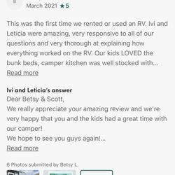 Wild Escape RV Rental - Review 4
