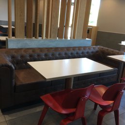 Couches in seating areas!