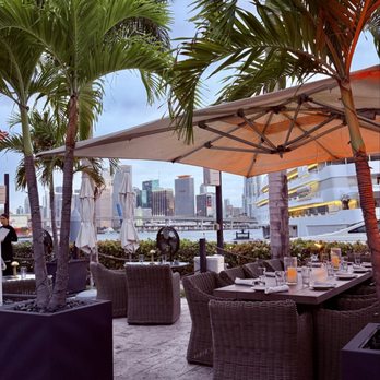 The Deck at Island Gardens - Seating, view of downtown Miami - Mediterranean Near Me - Miami, Florida The Deck at Island Gardens - Seating, view of downtown Miami - Mediterranean Near Me - Miami, Florida