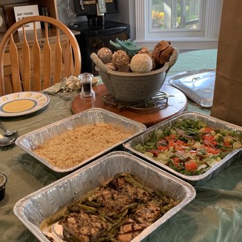 Delaney's Tavern - Delaney's Tavern. Grilled Mahi Mahi, grilled asparagus, rice pilaf and salad for 4 people for $60.00. It was delicious and plenty of food. - New American Near Me - Orlando, Florida
