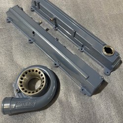 Hy-Tec Powder Coating - Beautiful Shadowmaker blue color!