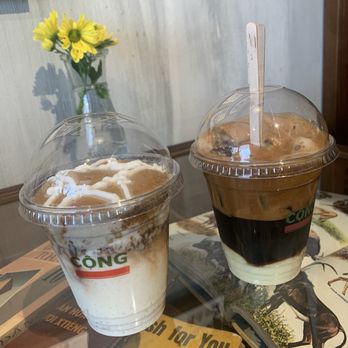 Cong Caphe - Phin White (left) Phin Brown (right) - Coffee & Tea Near Me - Toronto, Ontario Cong Caphe - Phin White (left) Phin Brown (right) - Coffee & Tea Near Me - Toronto, Ontario