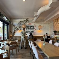 Hatch 44 Cafe - Mural on wall