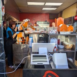 Joey's Wings - Chaos in the kitchen waiting since 2:30.
