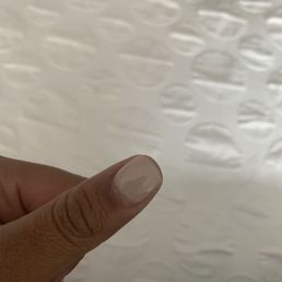 It looks as if I need a fill already. This was taken 10 min after I left the nail shop It looks as if I need a fill already. This was taken 10 min after I left the nail shop