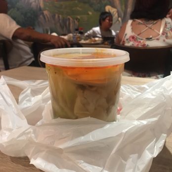 Dumpling Inn - I ordered wor wonton soup, they gave me wonton soup, they realized the mistake, so they made the second one to go :) - Chinese Near Me - San Diego, California
