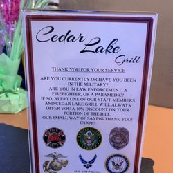 Cedar Lake Grill