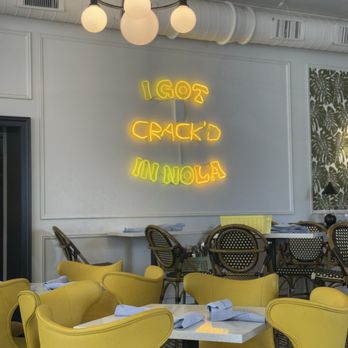 Crack'D Brunch - Restaurant wall decor - Breakfast & Brunch Near Me - New Orleans, Louisiana