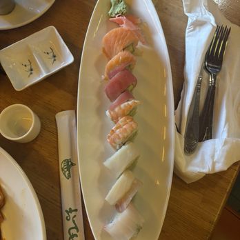 Red Bowl Asian Bistro - Rainbow Roll - Asian Fusion Near Me - Columbia, South Carolina Red Bowl Asian Bistro - Rainbow Roll - Asian Fusion Near Me - Columbia, South Carolina