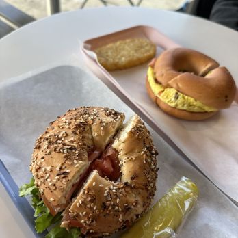 5th Ave Bagelry - Chicken salad bagel sandwich - Bagels Near Me - Torrance, California 5th Ave Bagelry - Chicken salad bagel sandwich - Bagels Near Me - Torrance, California