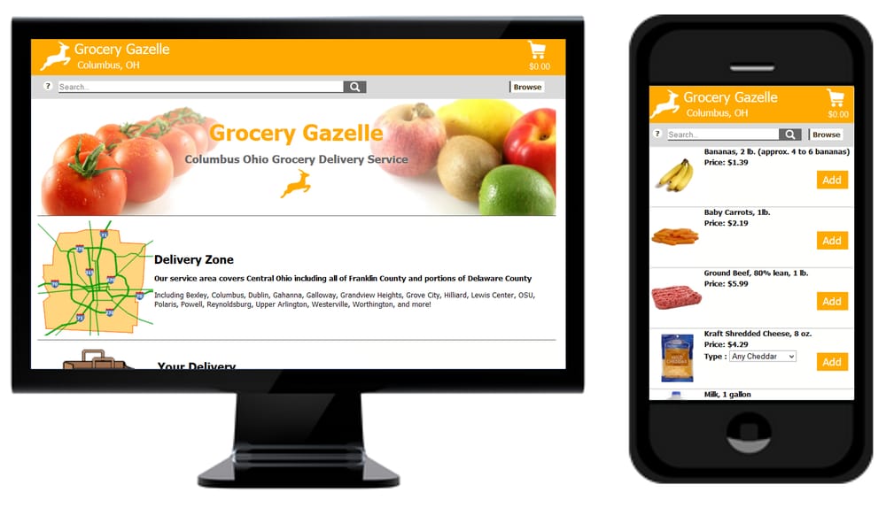 Grocery Gazelle Logo
