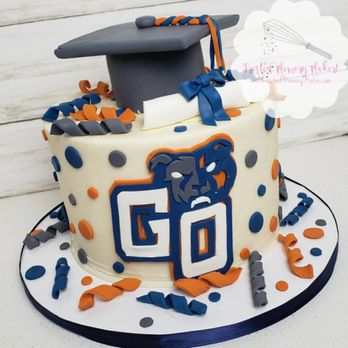 Frosted Memory Makers - Grand Oaks High School cake - Desserts Near Me Frosted Memory Makers - Grand Oaks High School cake - Desserts Near Me
